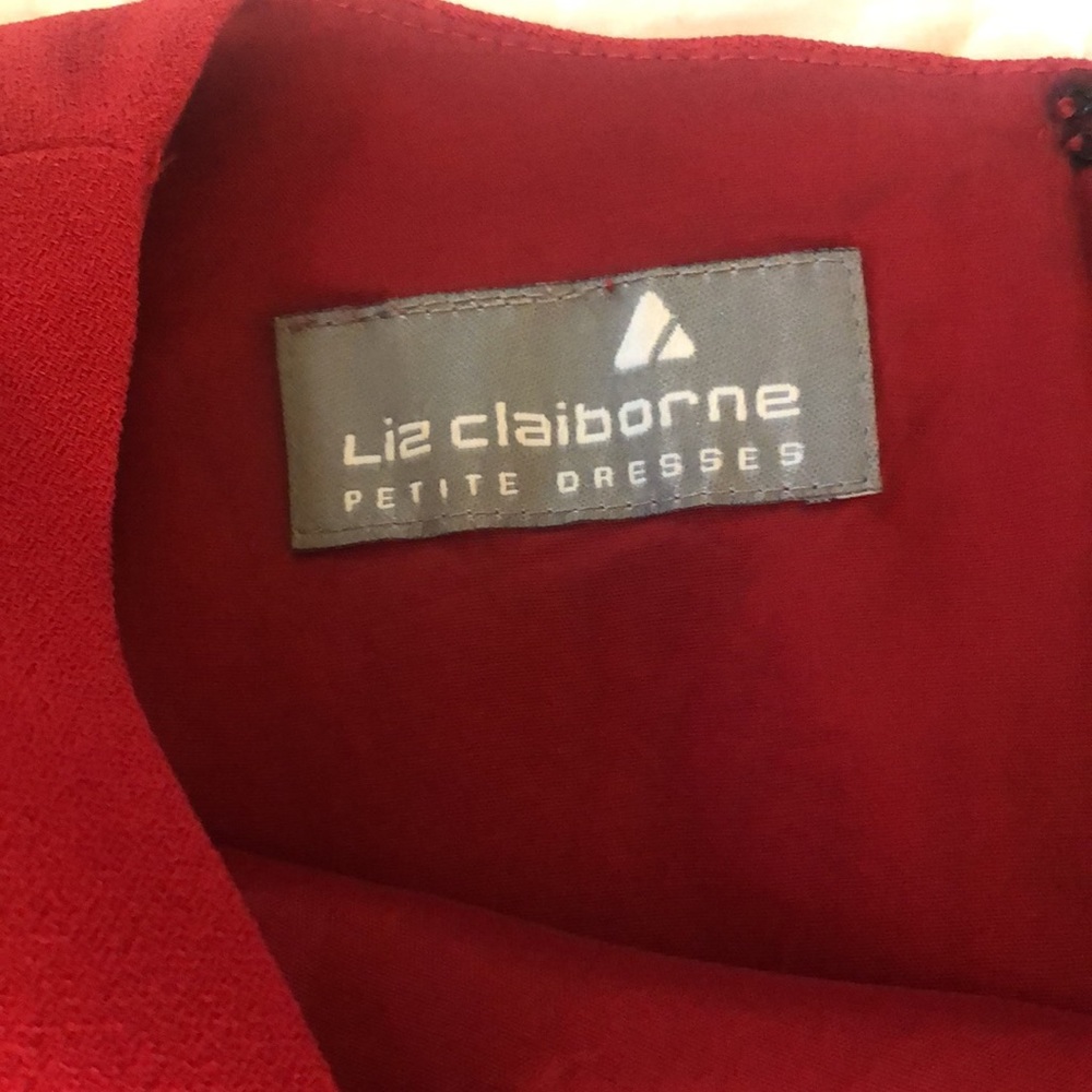 VTG Liz Claiborne Petite Dress - Picture 3 of 11